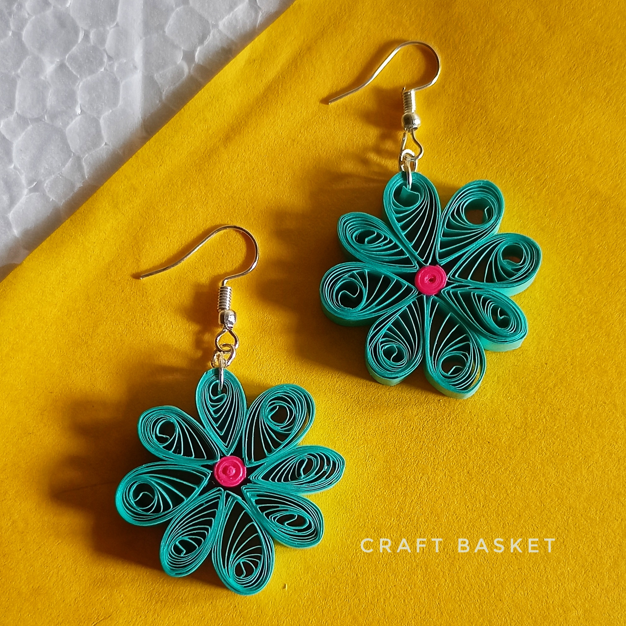 Quilling Crafts For Begginers  Quilling Earrings  quillingcrafts