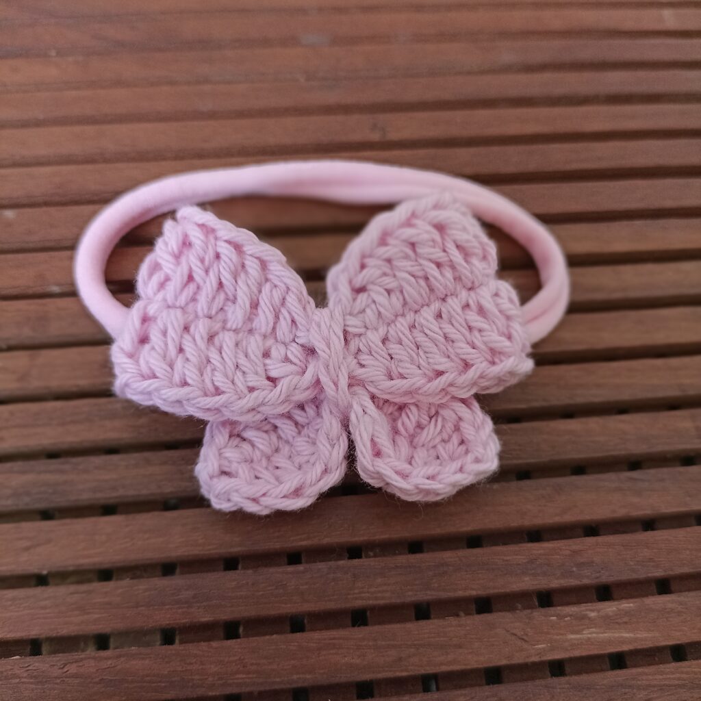 Baby Pink Bow Butterfly