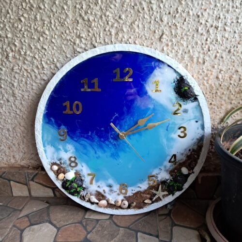 Blue Ocean theme Wall Clock perfect for gifting