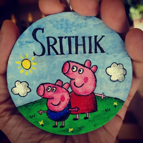 Peppa Pig theme Fridge Magnet