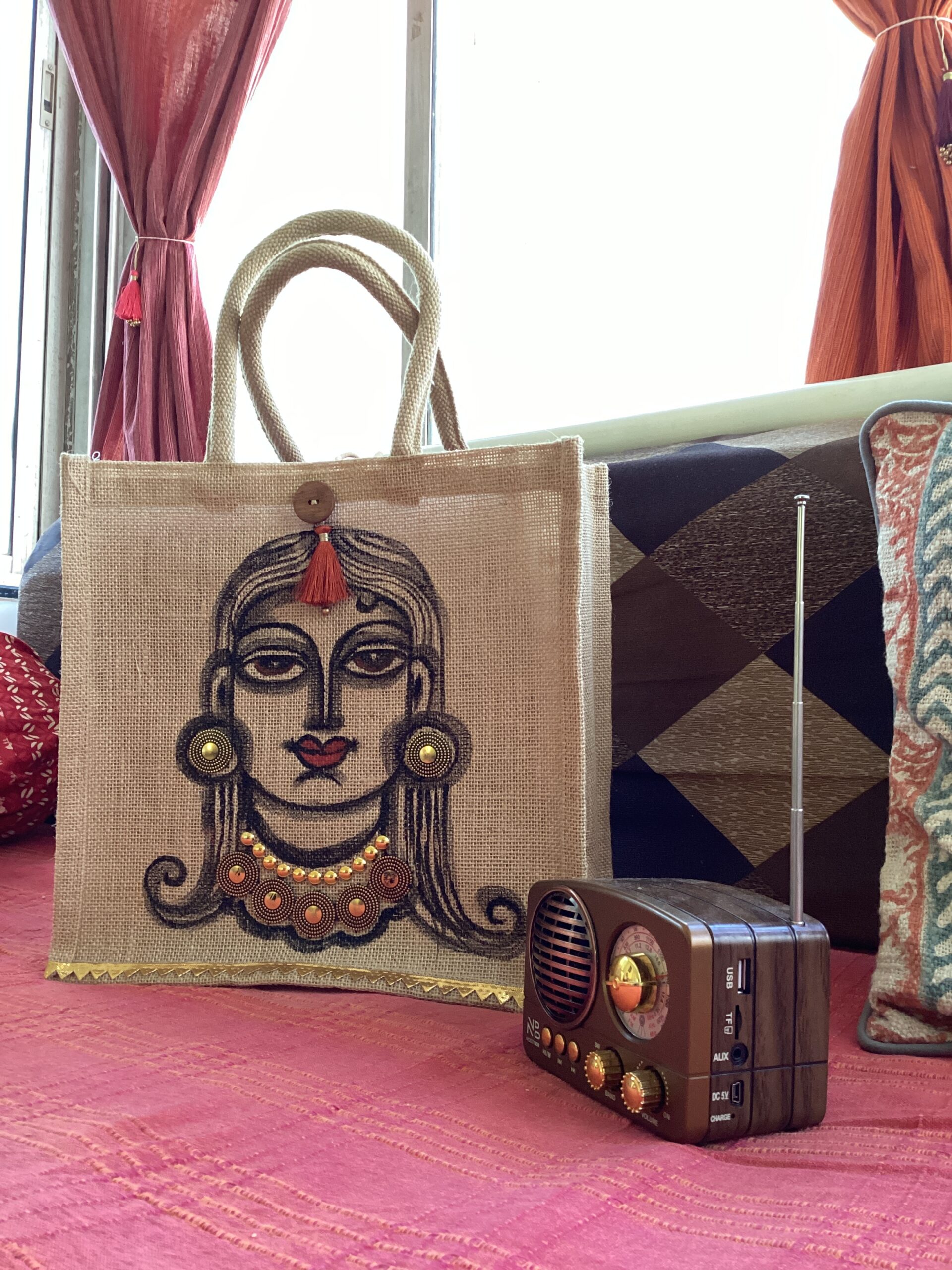 Customised Fancy Jute Bag at Rs 64/piece | फैंसी जूट का बैग in Tiruppur |  ID: 22539428133