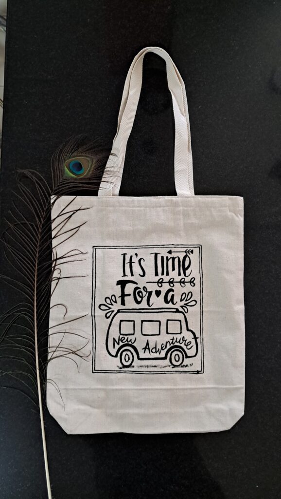Tote bag - It's time for a new adventure
