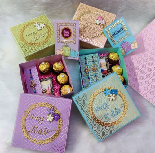 Handmade Rakhi Boxes