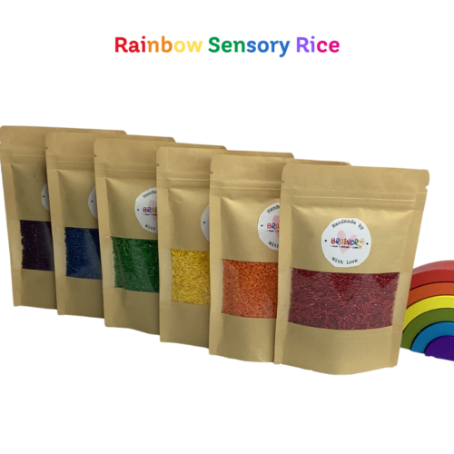 Sensory Rainbow Rice