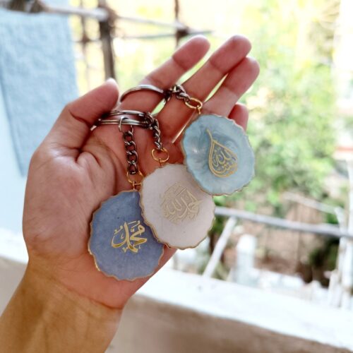 set-of-3-islamic-resin-keychain