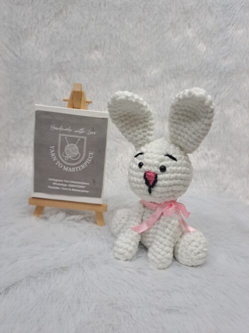 Crochet cute bunny amigurumi | Crochet Bunny Plushie | Crochet Rabbit soft toy - Image 4