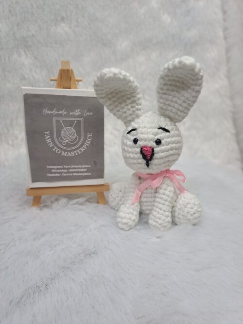 Crochet cute bunny amigurumi | Crochet Bunny Plushie | Crochet Rabbit soft toy - Image 2