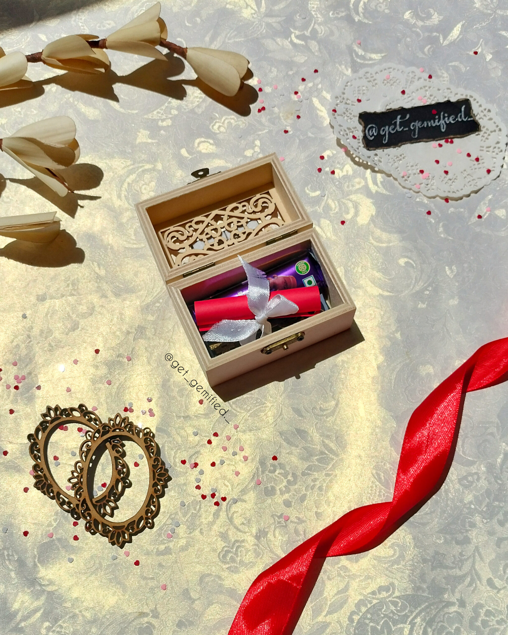 Treasure Box | Gifts for her | Gifts for him | Custom Gifting | Tiny Hamper - Image 2