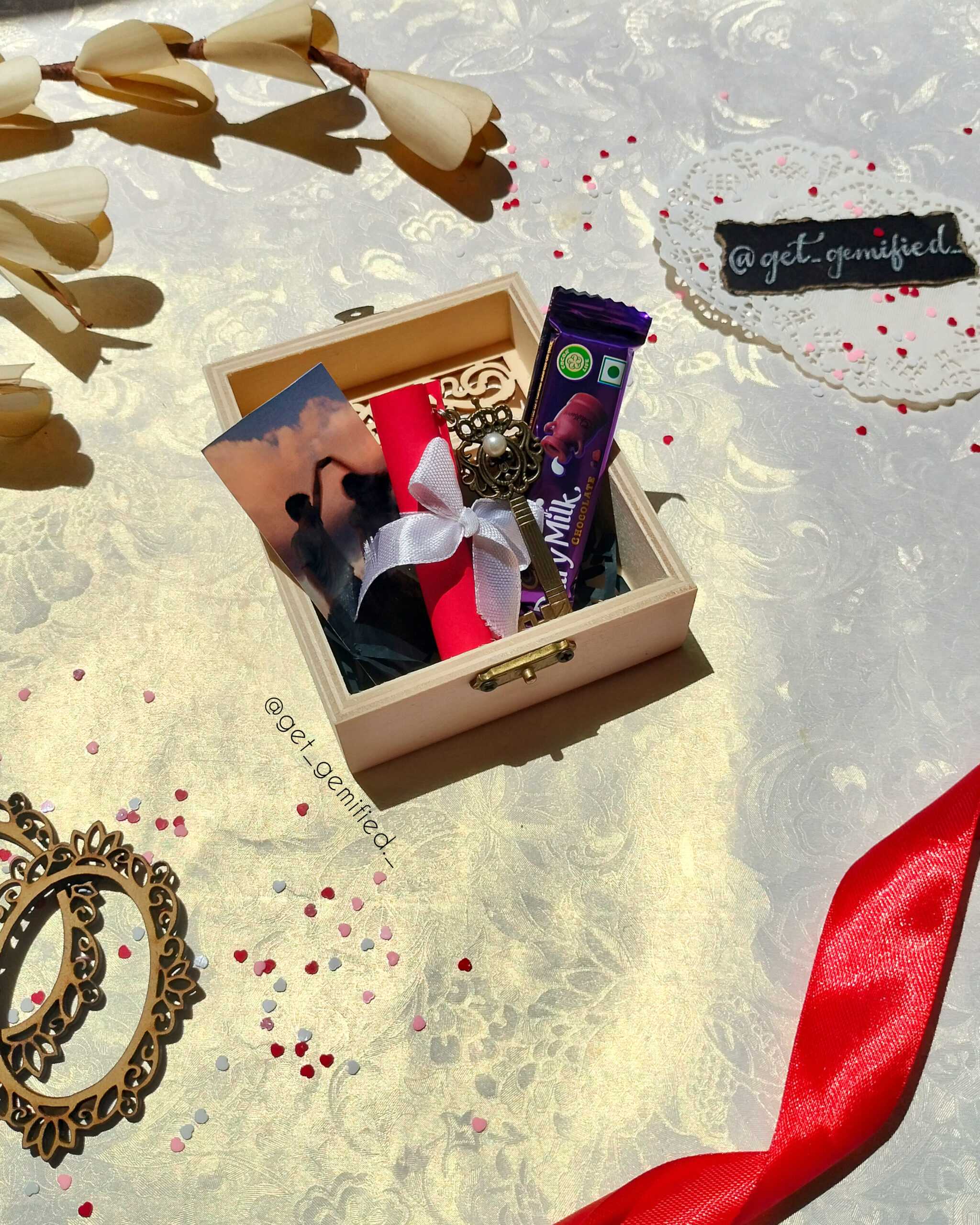 Treasure Box | Gifts for her | Gifts for him | Custom Gifting | Tiny Hamper - Image 3