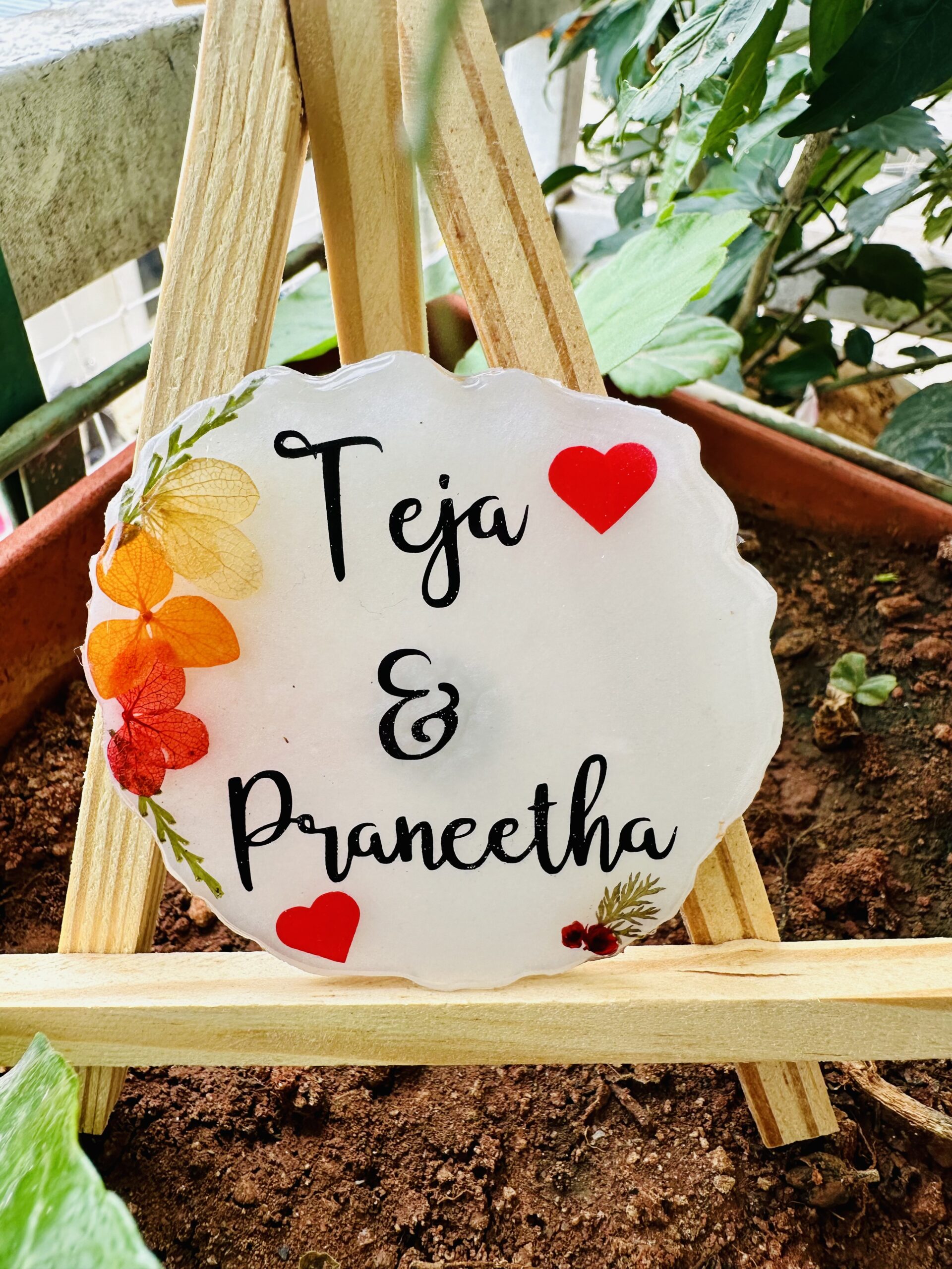 Custom Resin Fridge Magnet | Personalized Gift with Quote or Name | Decorative Magnet for Fridge or Gifting - Image 3