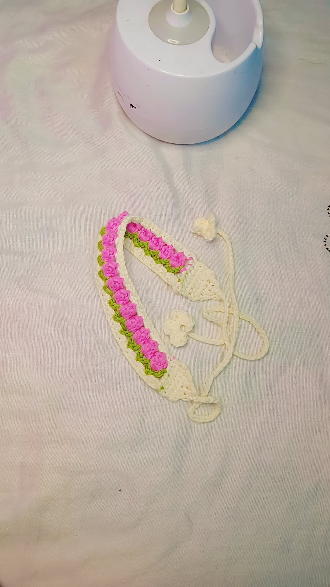 Crochet Tulip Hairband | Tulip Headband | Handmade Flower Crochet Headband - Image 2