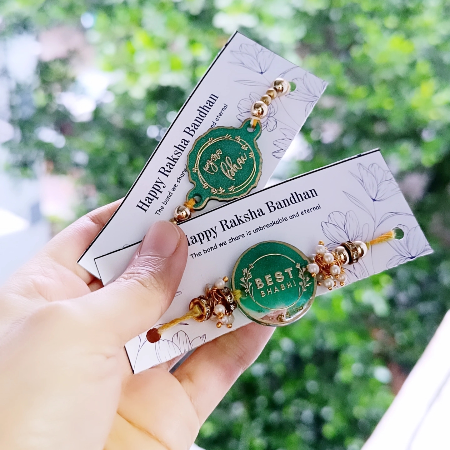 Raksha Bandhan Bhai and Bhabhi Rakhi