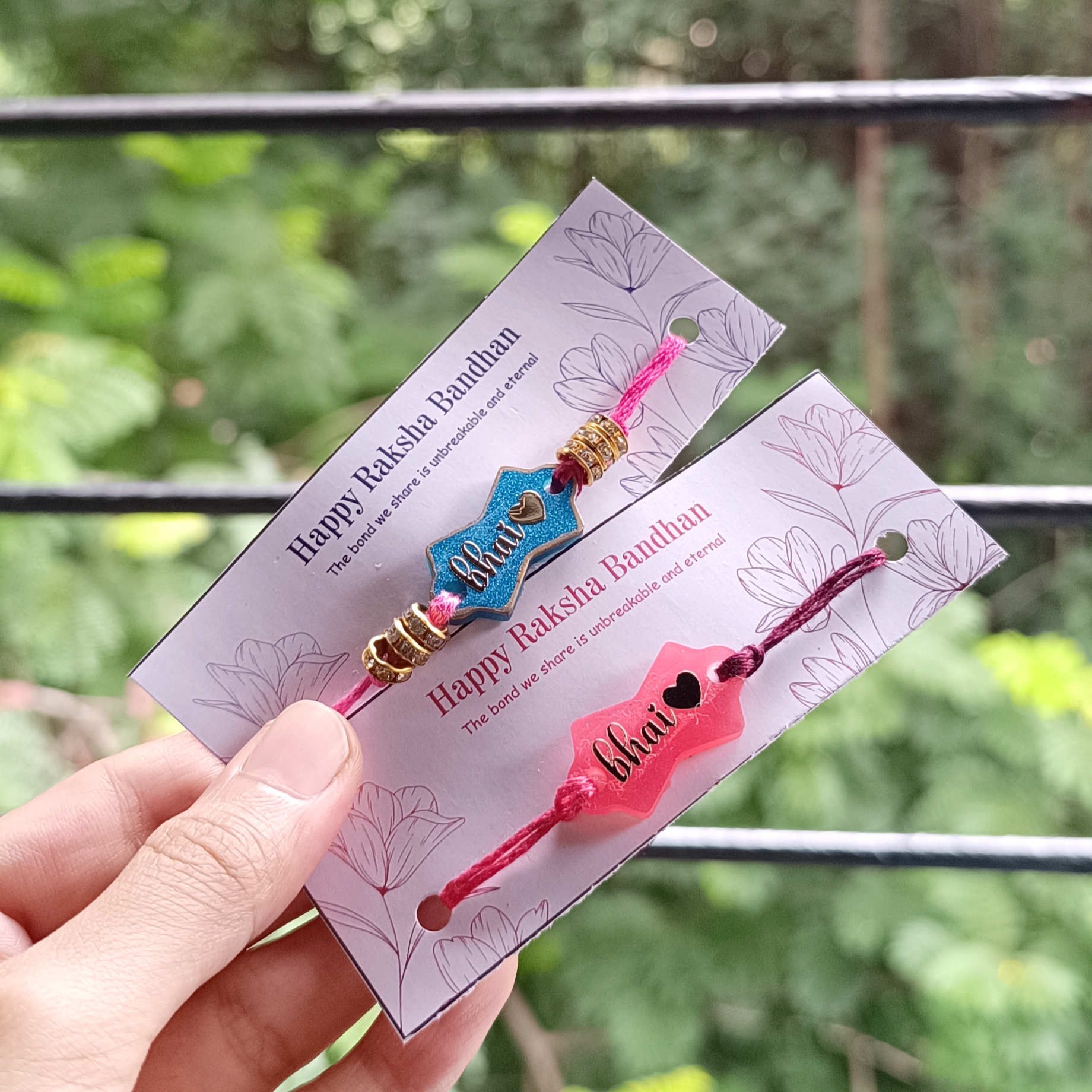 Set of 2 Rakhi For Brother