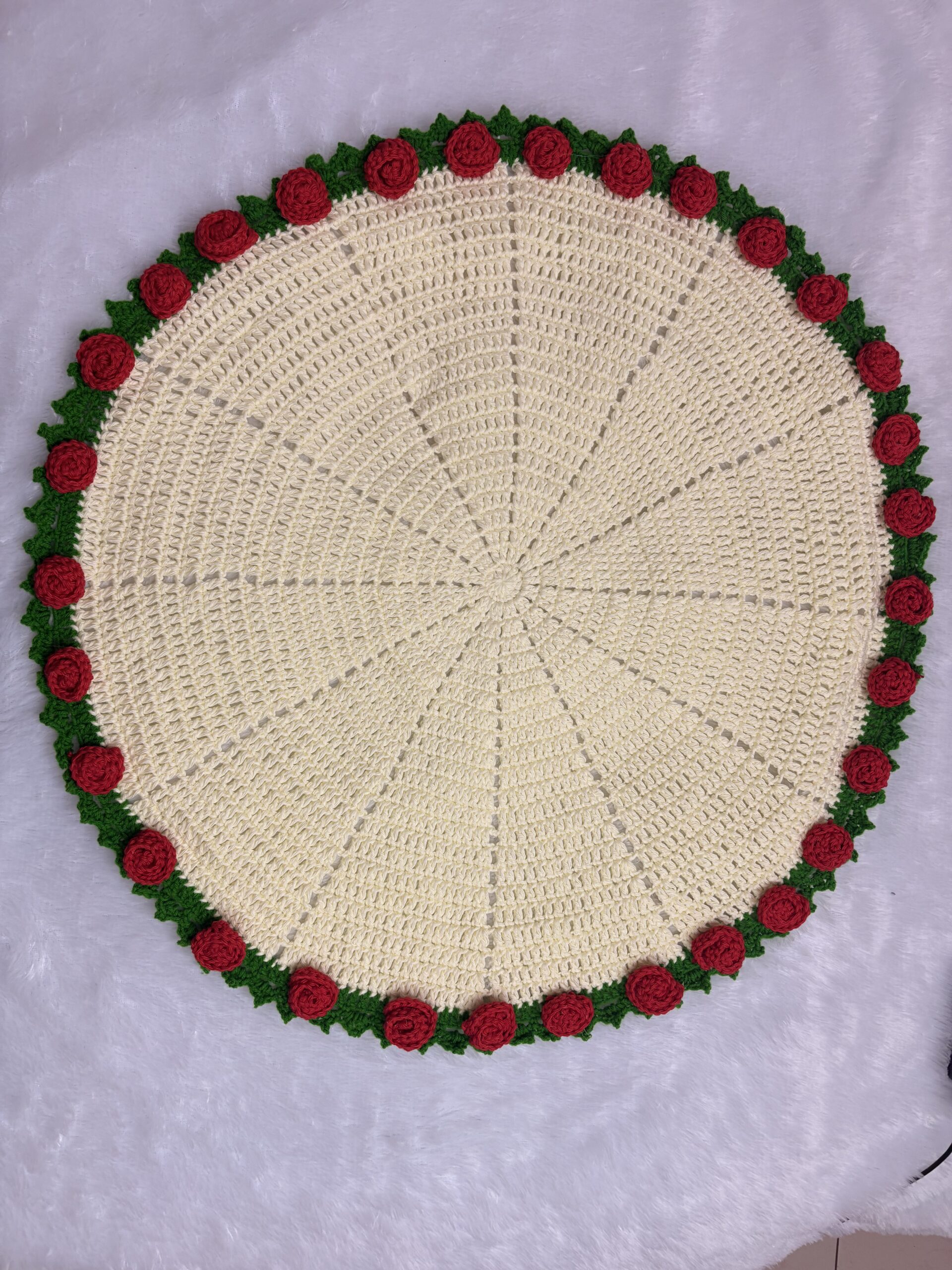 Crochet Rose Bouquet Blanket | Flower Bouquet Blanket Crochet | Ideal Gift Decoration for Anniversary Valentines Day Wedding - Image 3