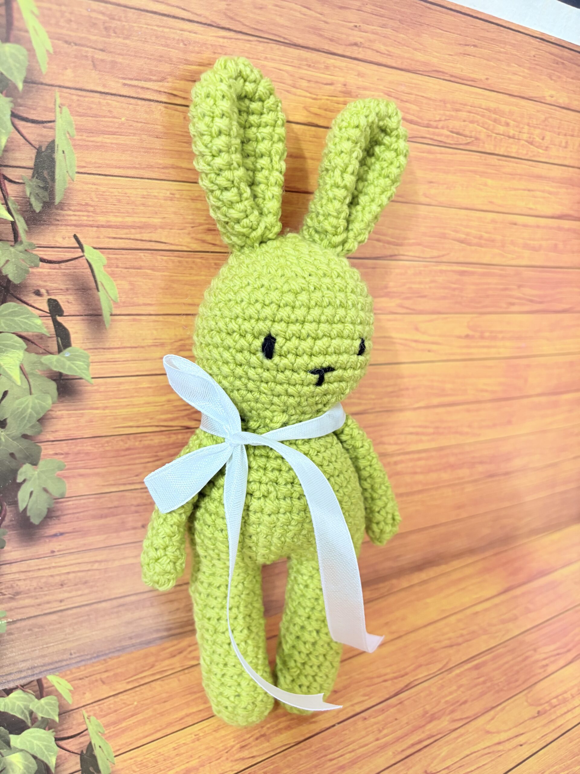 Crochet bunny with cute tail - Image 2