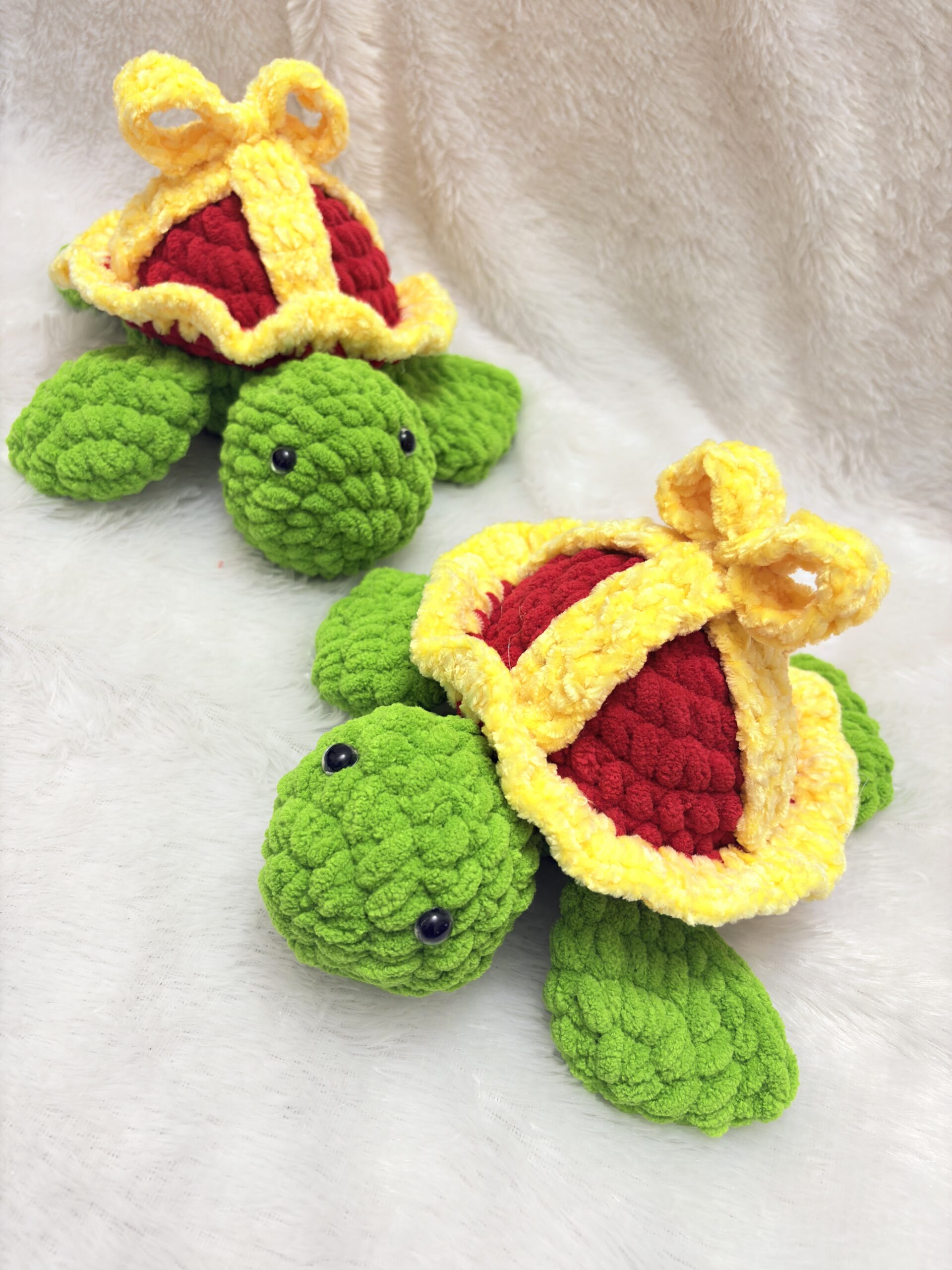 Crochet Christmas Turtle – Handmade, Festive & Adorable Soft Toy for Kids